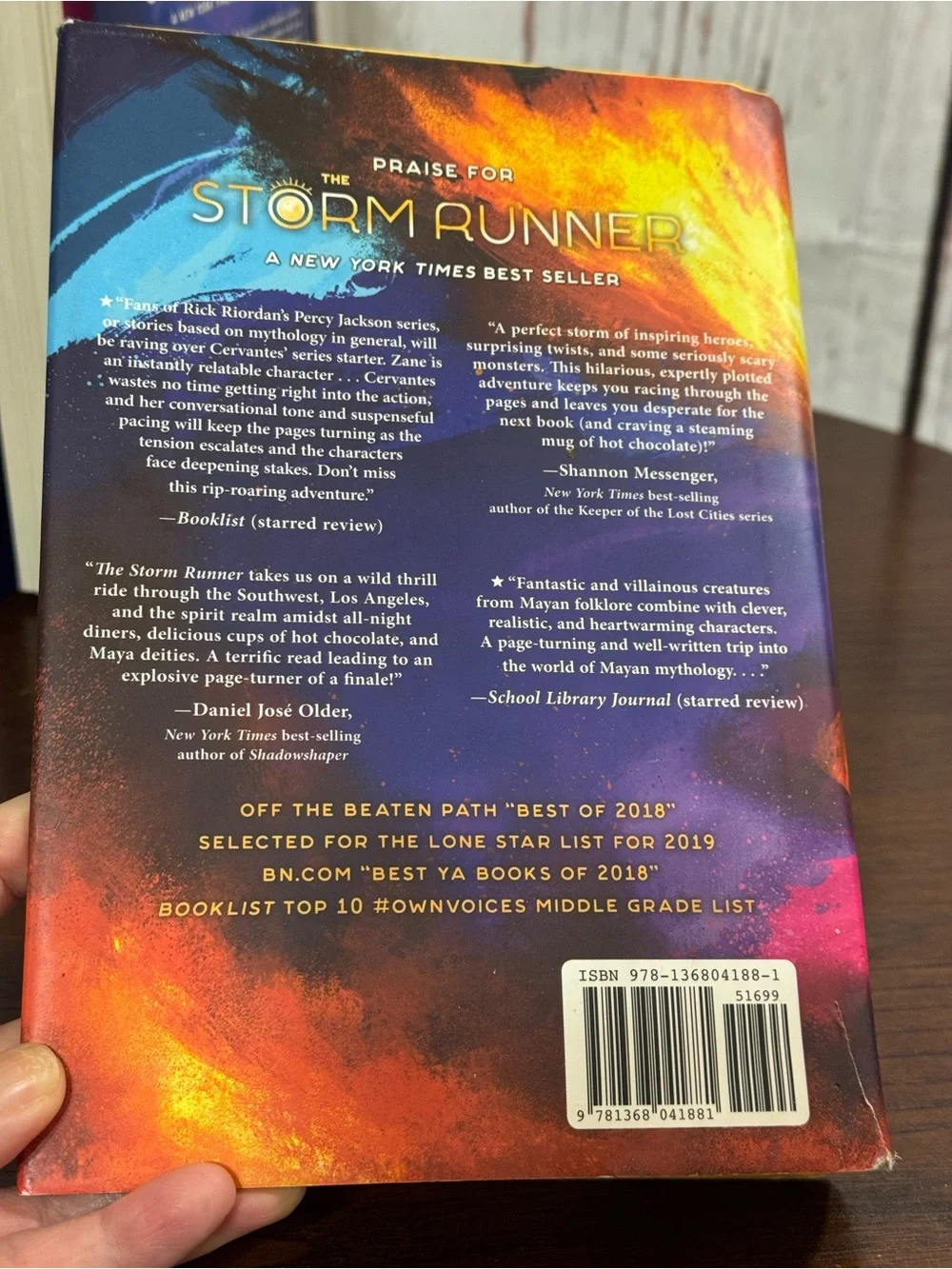 Disney Rick Riordan JC Cervantes Trilogy Storm Runner Shadow Crosser Fire Keeper